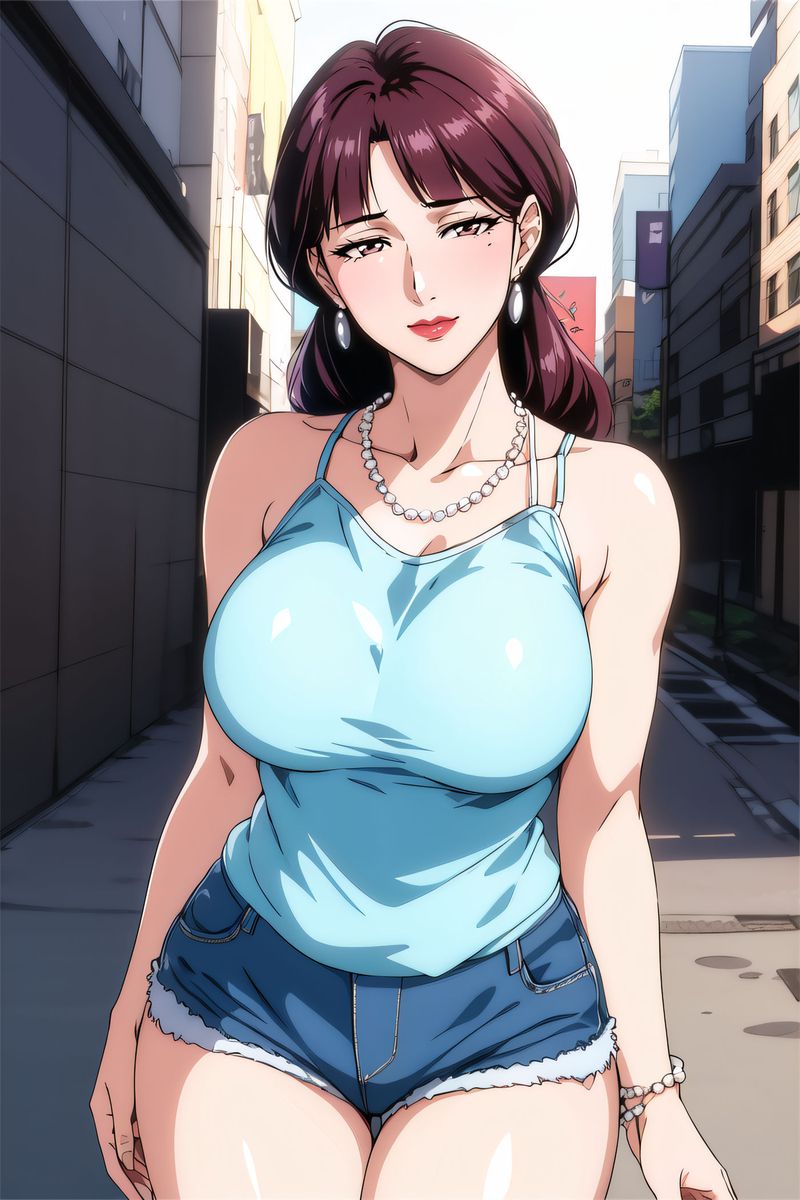 [AI繪畫]美人母親整合肉嫁高柳傢第05話