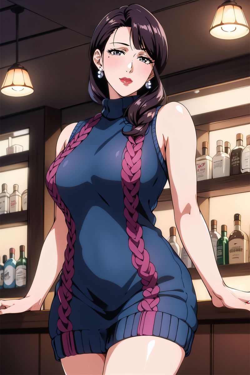 [AI绘画]美人母亲整合肉嫁高柳傢第05話