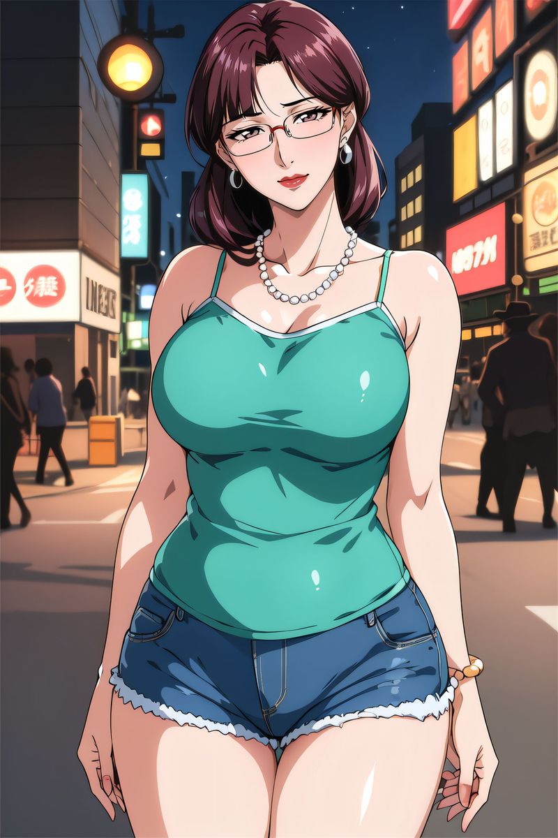[AI绘画]美人母亲整合肉嫁高柳傢第05話