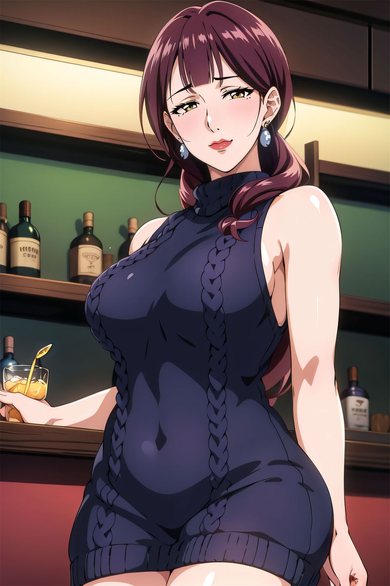 [AI绘画]美人母亲整合肉嫁高柳傢第05話