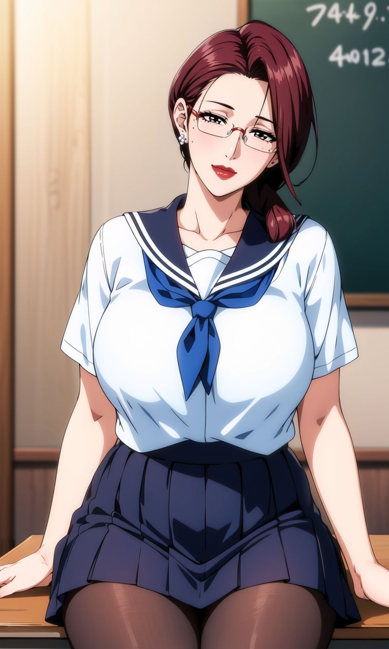 [AI绘画]美人母亲整合肉嫁高柳傢第05话