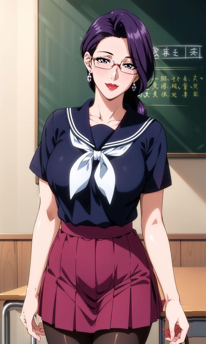 [AI绘画]美人母亲整合肉嫁高柳傢第05話