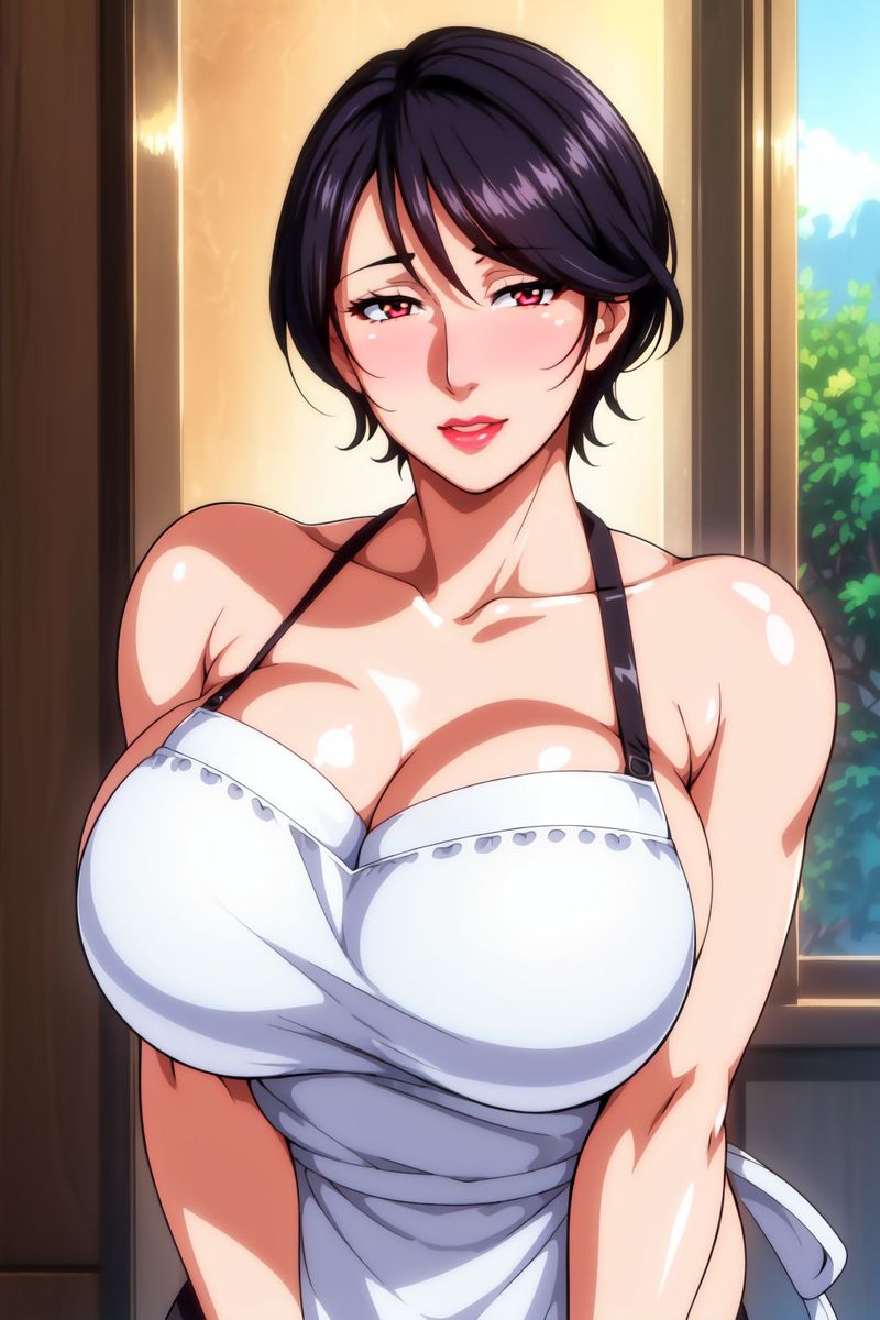 [AI绘画]美人母亲整合肉嫁高柳傢第06話