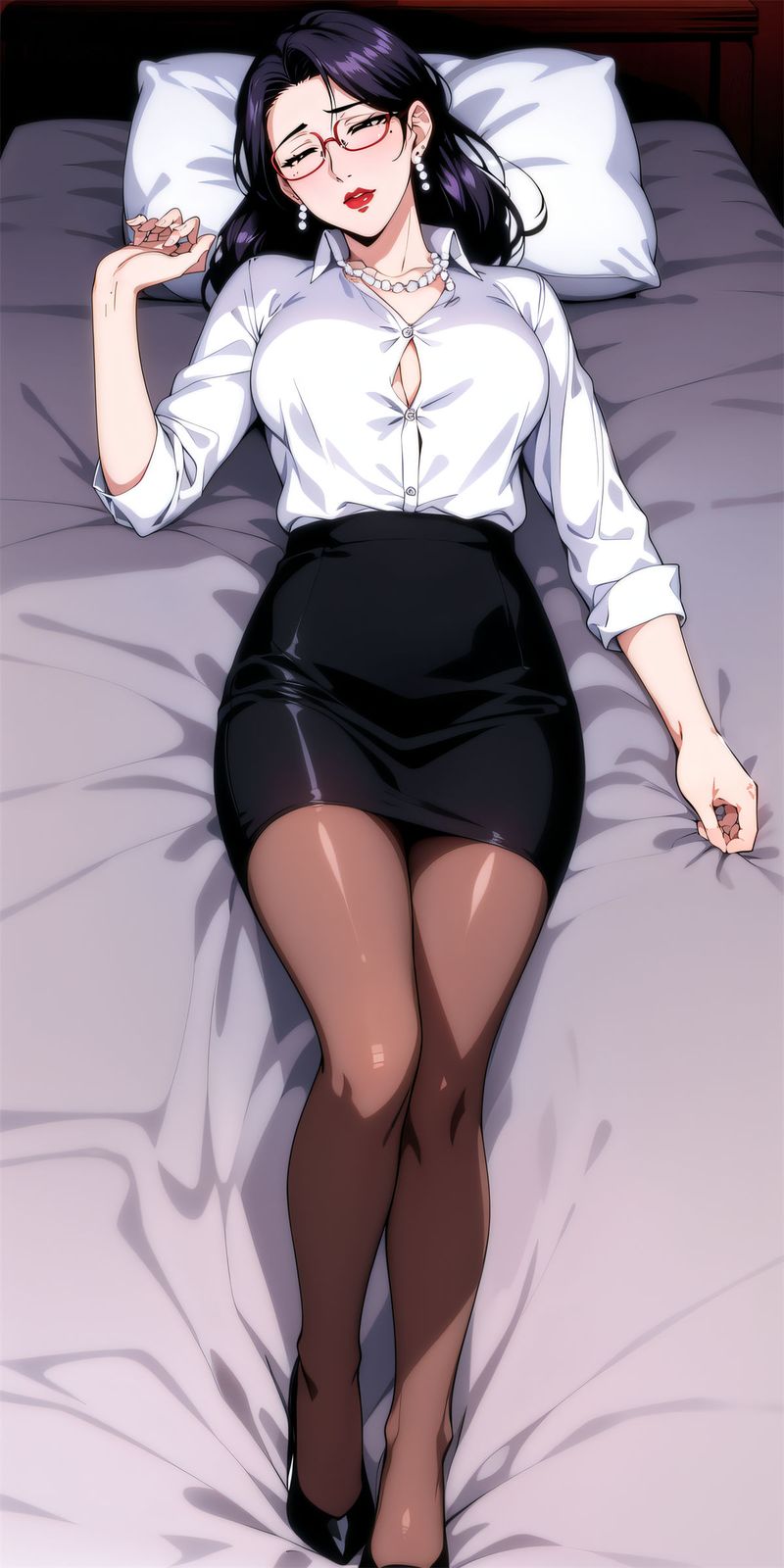 [AI繪畫]美人母親整合肉嫁高柳傢第06話