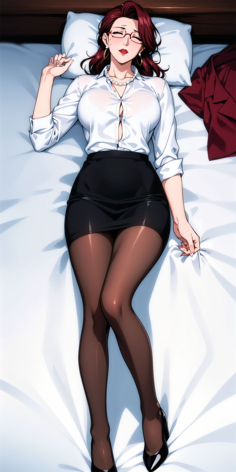 [AI繪畫]美人母親整合肉嫁高柳傢第06話