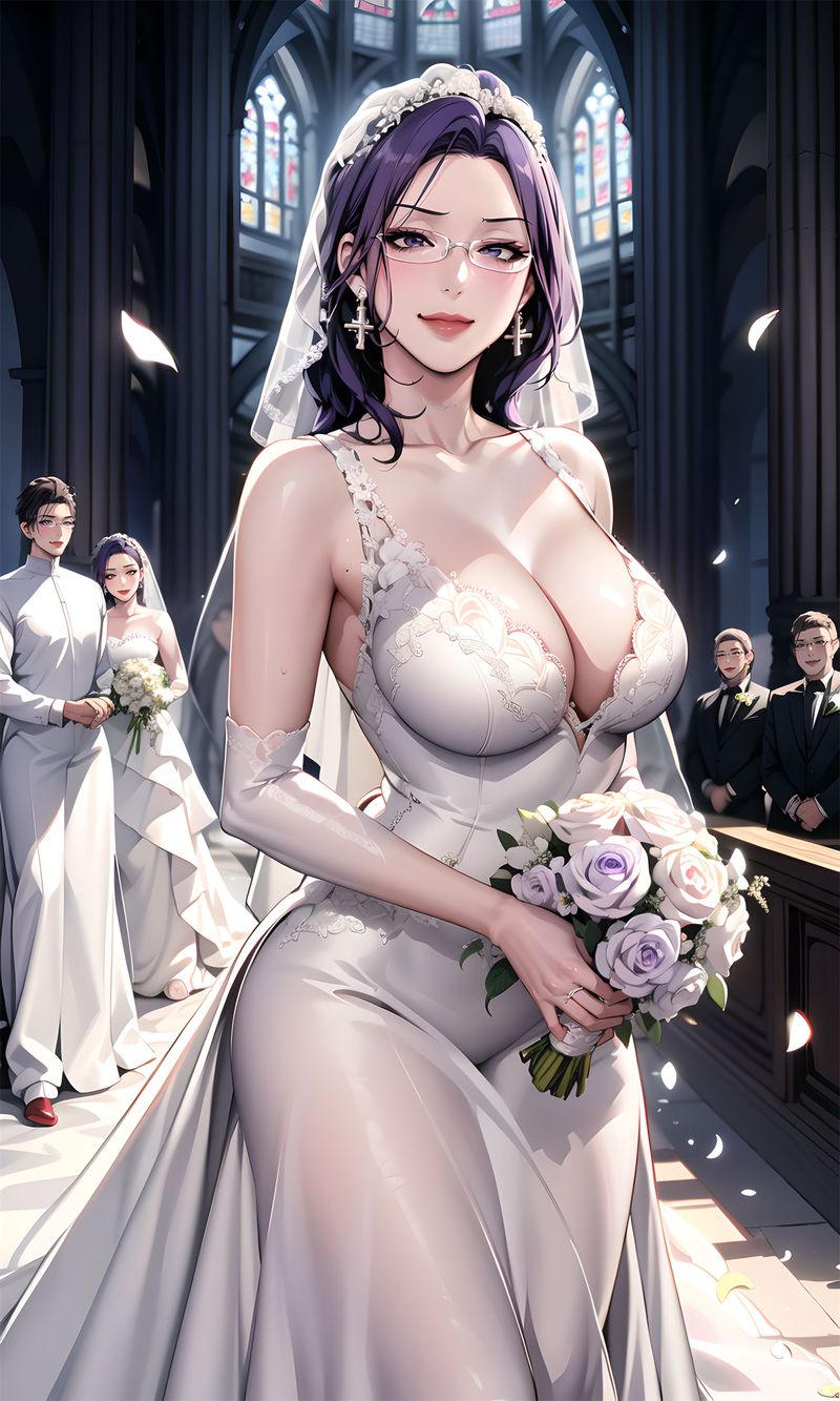 [AI繪畫]美人母親整合肉嫁高柳傢第06話