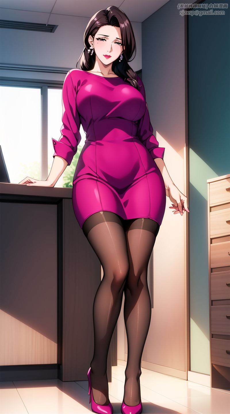 [AI绘画]美人母亲整合肉嫁高柳傢第07话