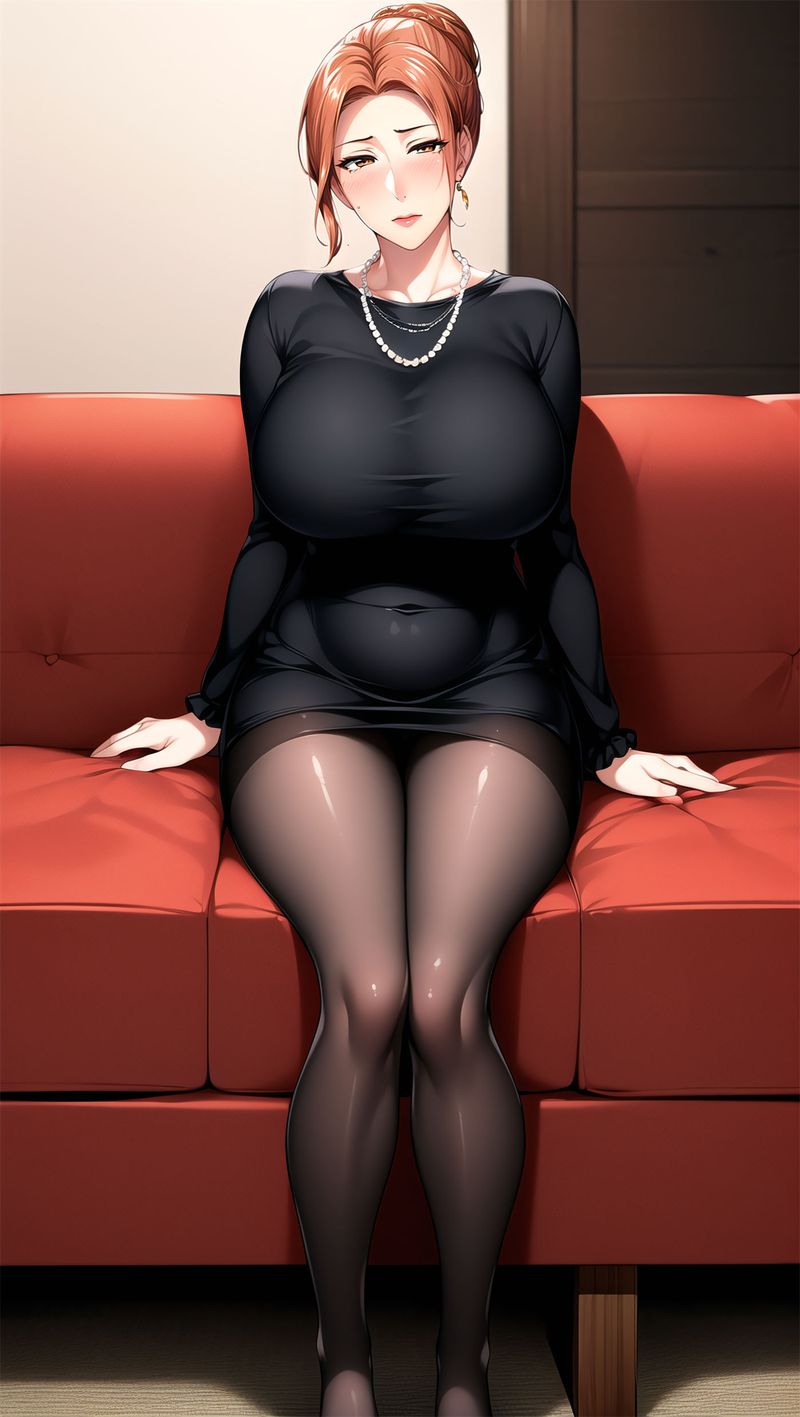 [AI绘画]美人母亲整合肉嫁高柳傢第07话