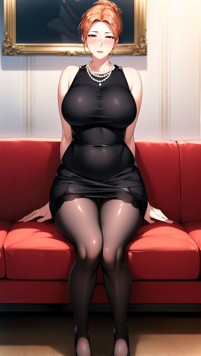 [AI繪畫]美人母親整合肉嫁高柳傢第07話