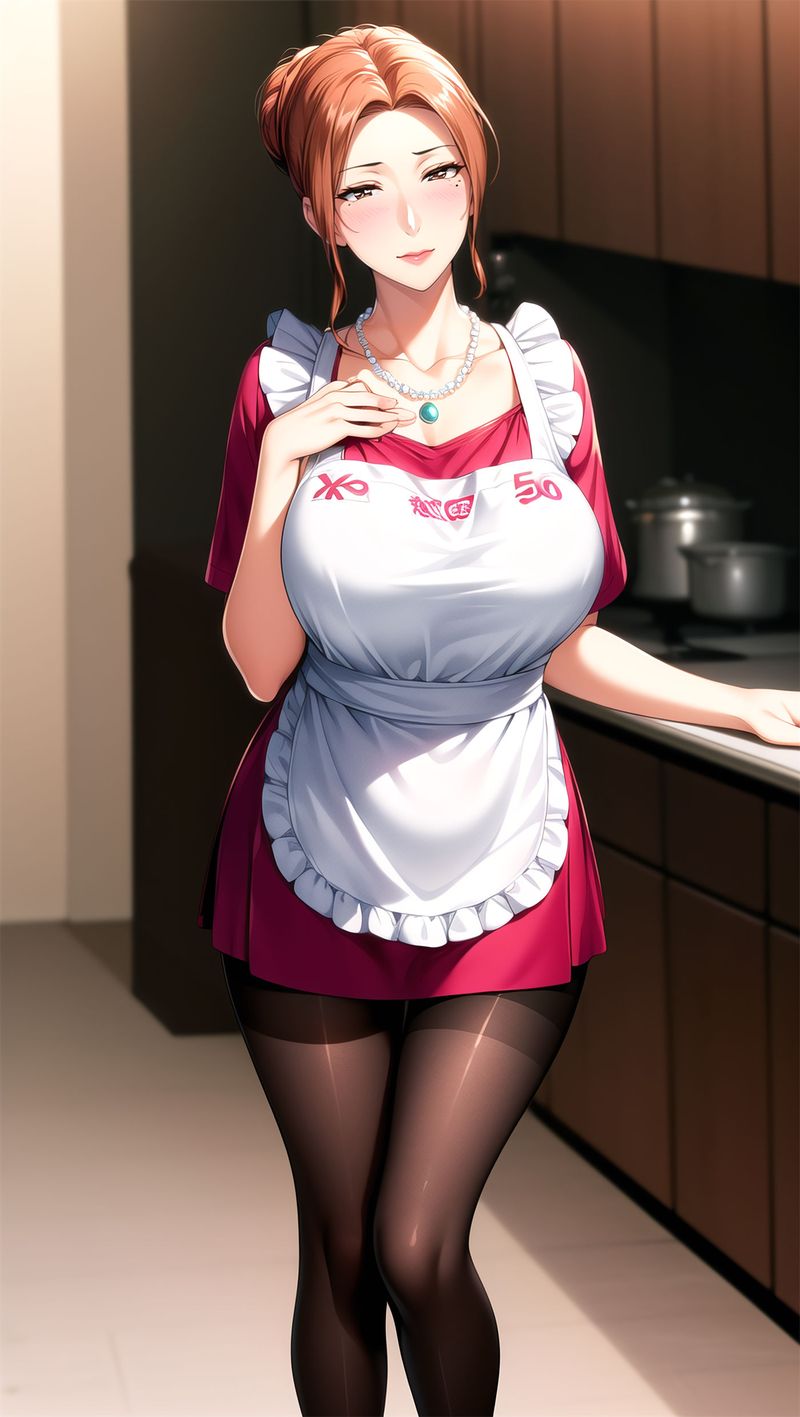 [AI绘画]美人母亲整合肉嫁高柳傢第07话