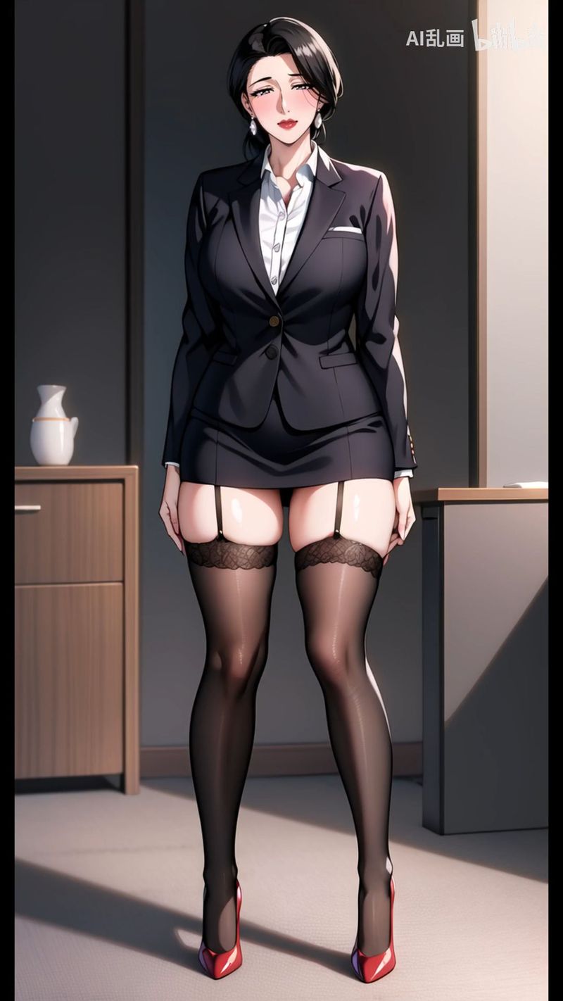 [AI繪畫]美人母親整合肉嫁高柳傢第08話