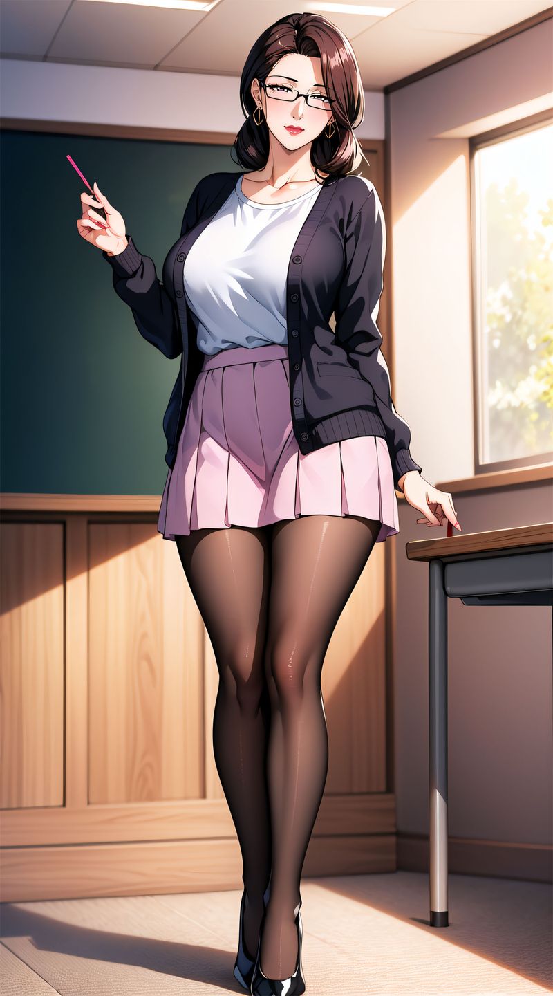 [AI繪畫]美人母親整合肉嫁高柳傢第08話