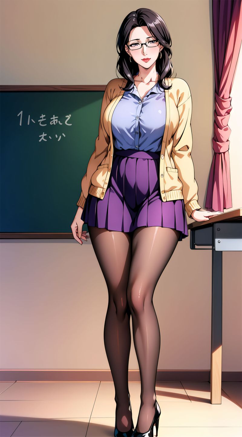 [AI绘画]美人母亲整合肉嫁高柳傢第08话