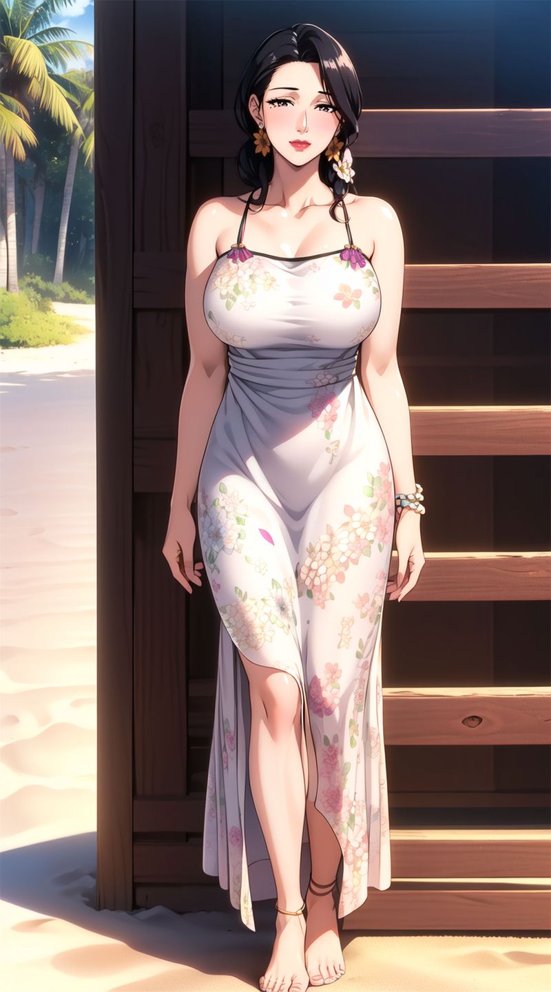 [AI绘画]美人母亲整合肉嫁高柳傢第09话