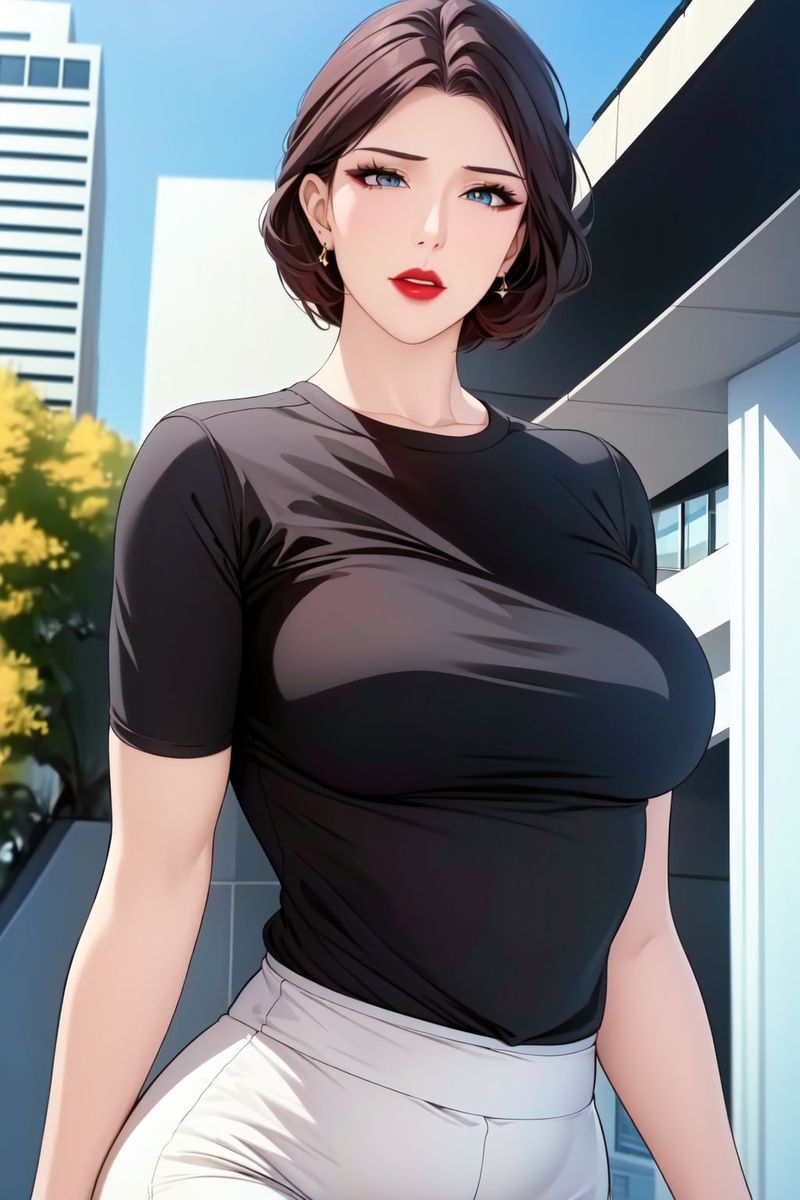 [AI绘画]美人母亲整合肉嫁高柳傢第09话