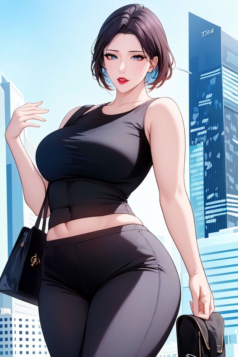 [AI繪畫]美人母親整合肉嫁高柳傢第09話