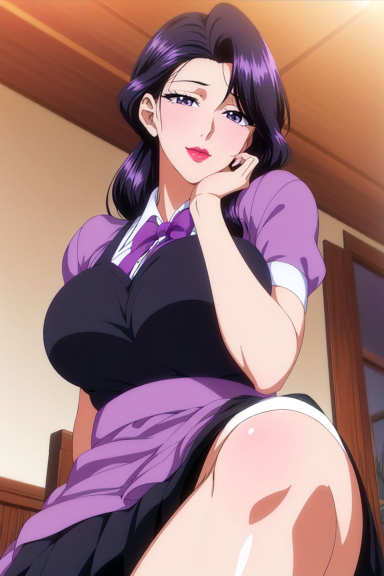 [AI繪畫]美人母親整合肉嫁高柳傢第09話