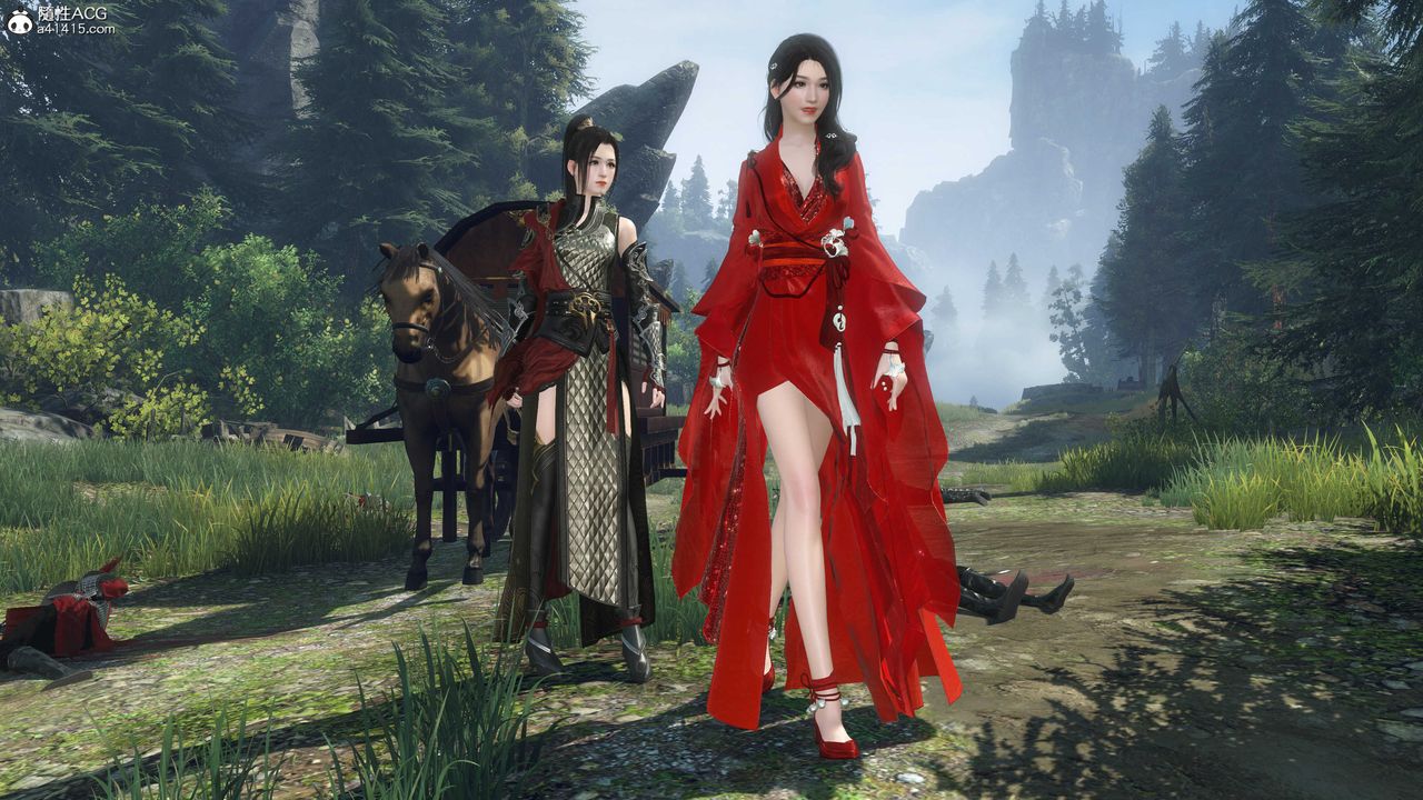 [3D]落花傳第01話