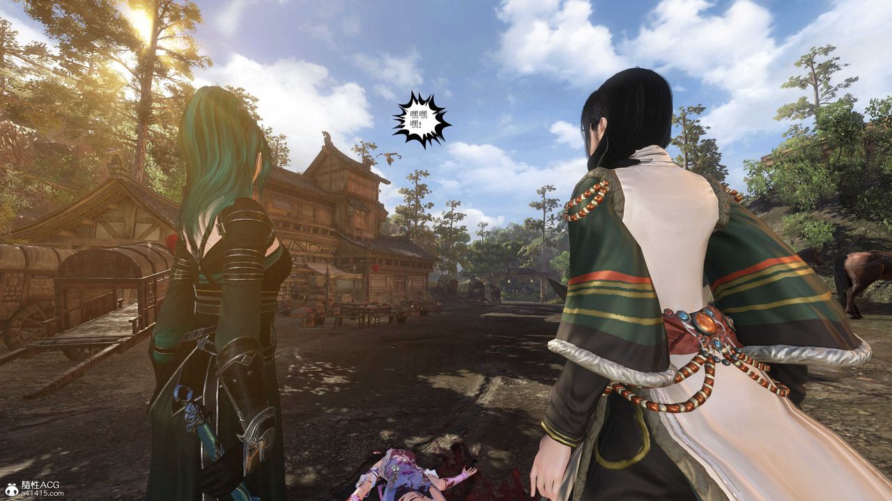 [3D]落花傳第02話