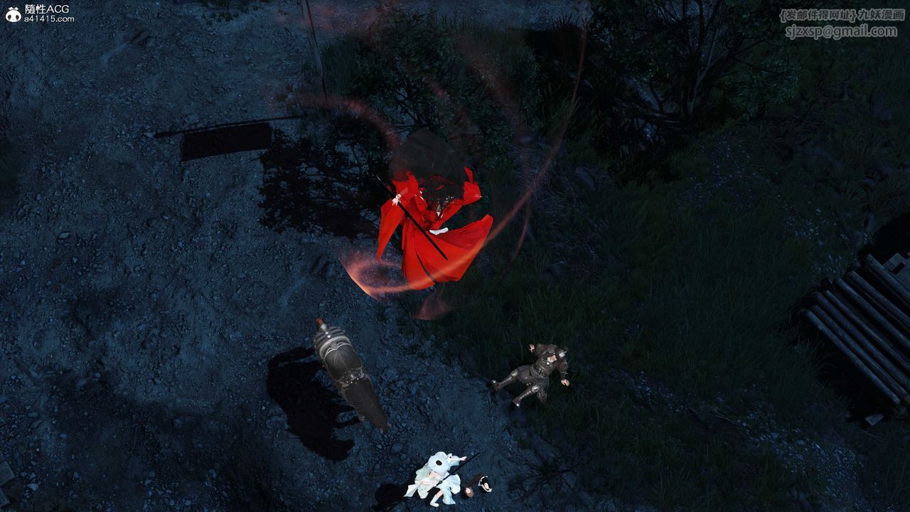 [3D]落花傳第15話