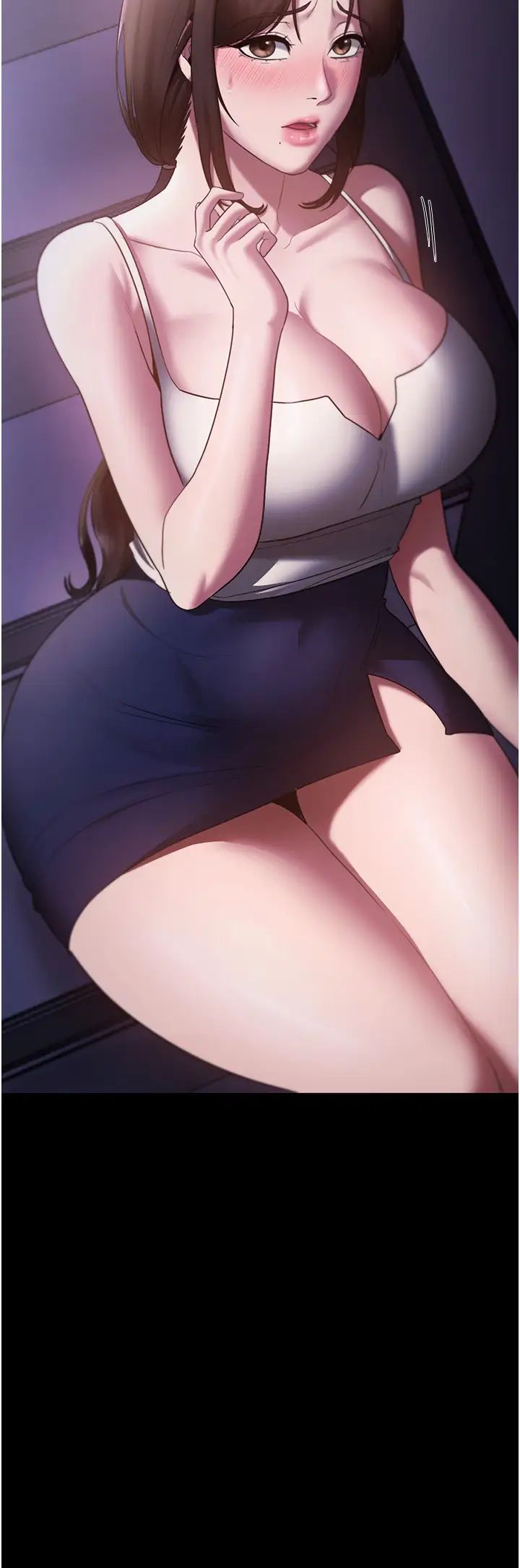 老闆娘的誘惑第17話-夾在胸部中間摩擦