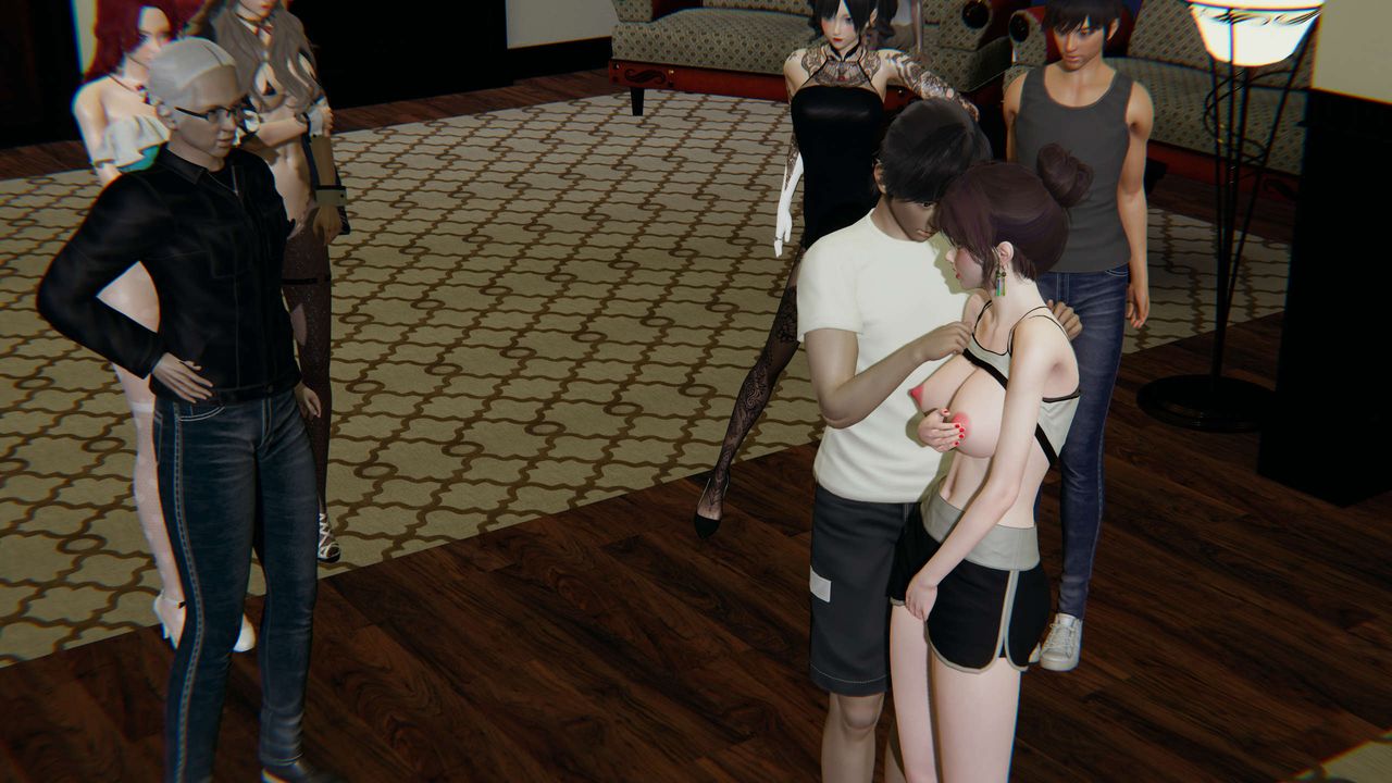 [3D]凌辱女友第08話