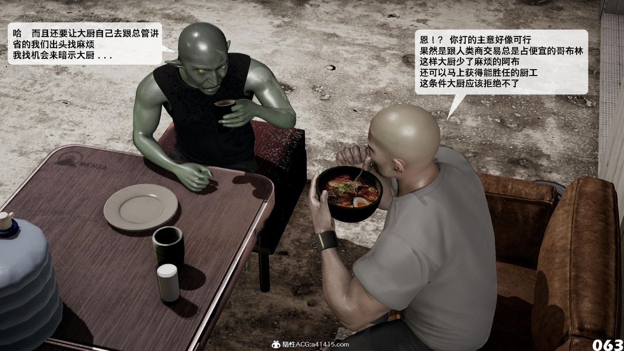 [3D]哥佈林朋克世界第15話