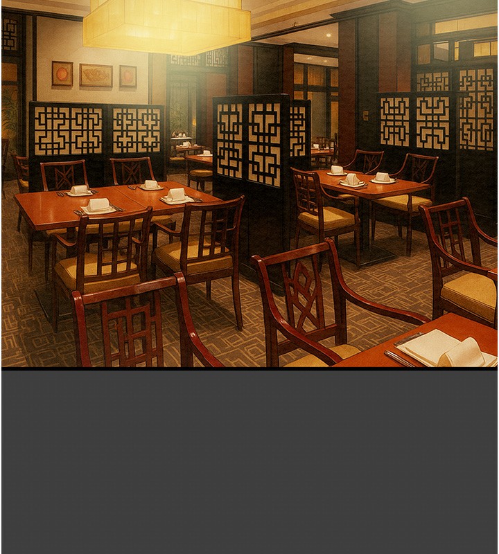 掠夺行动第61話-餐桌上偷吃女主人